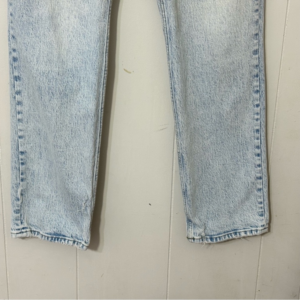 Abercrombie & Fitch 90’s Straight Ultra High Rise Jeans Light Wash Size 6 / 28 - Picture 5 of 10